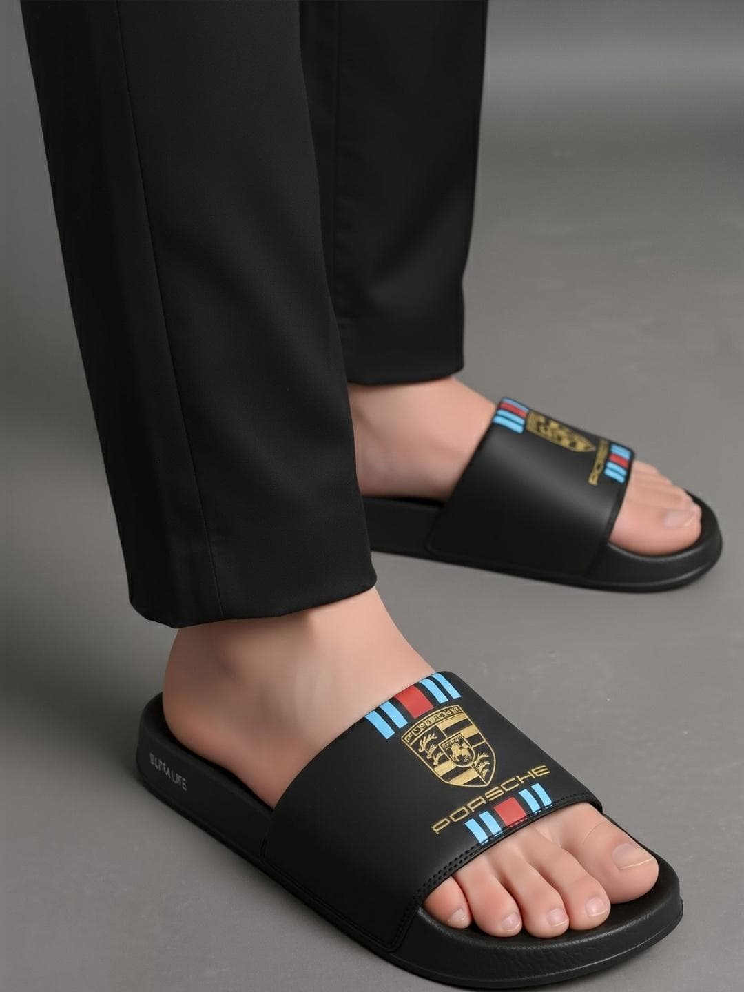 Slidewell Men Printed Sliders