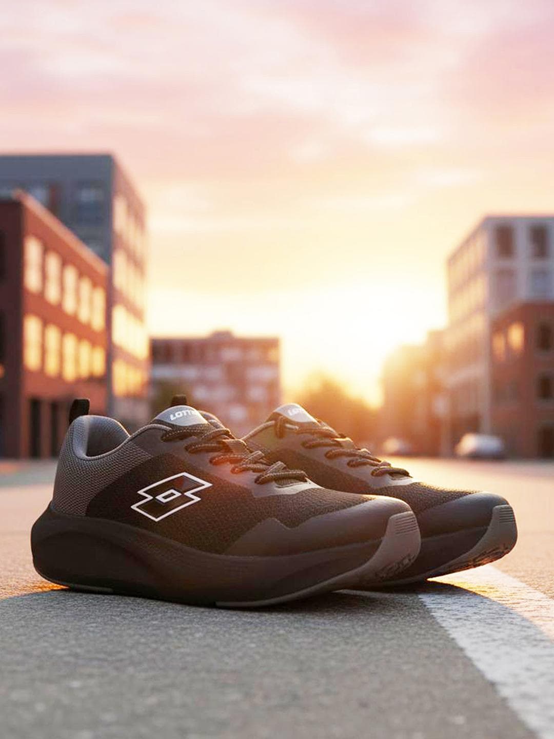 Buy Lotto Men Energex Black Running Shoes - - Footwear for Men