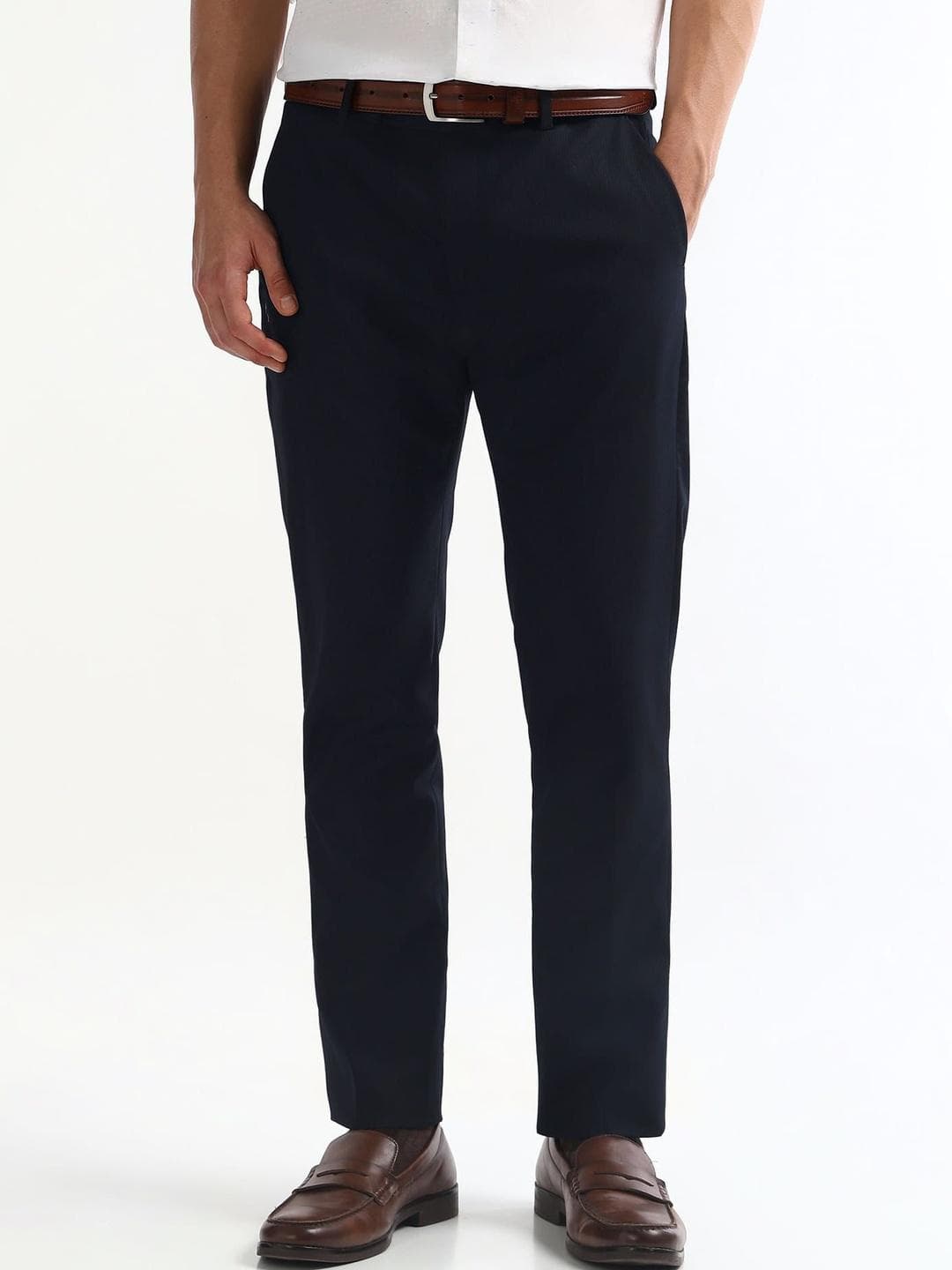 Arrow Men Tapered Fit Trousers