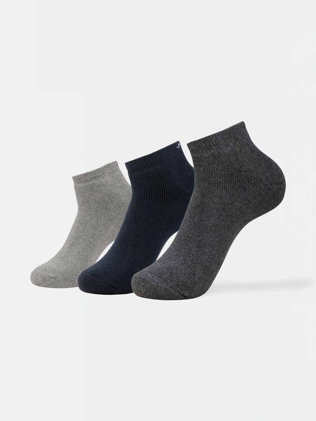 Buy Jockey Pack Of 3 Compact Cotton Terry Low Show Socks With StayFresh Treatment 7039 - - Accessories for Men