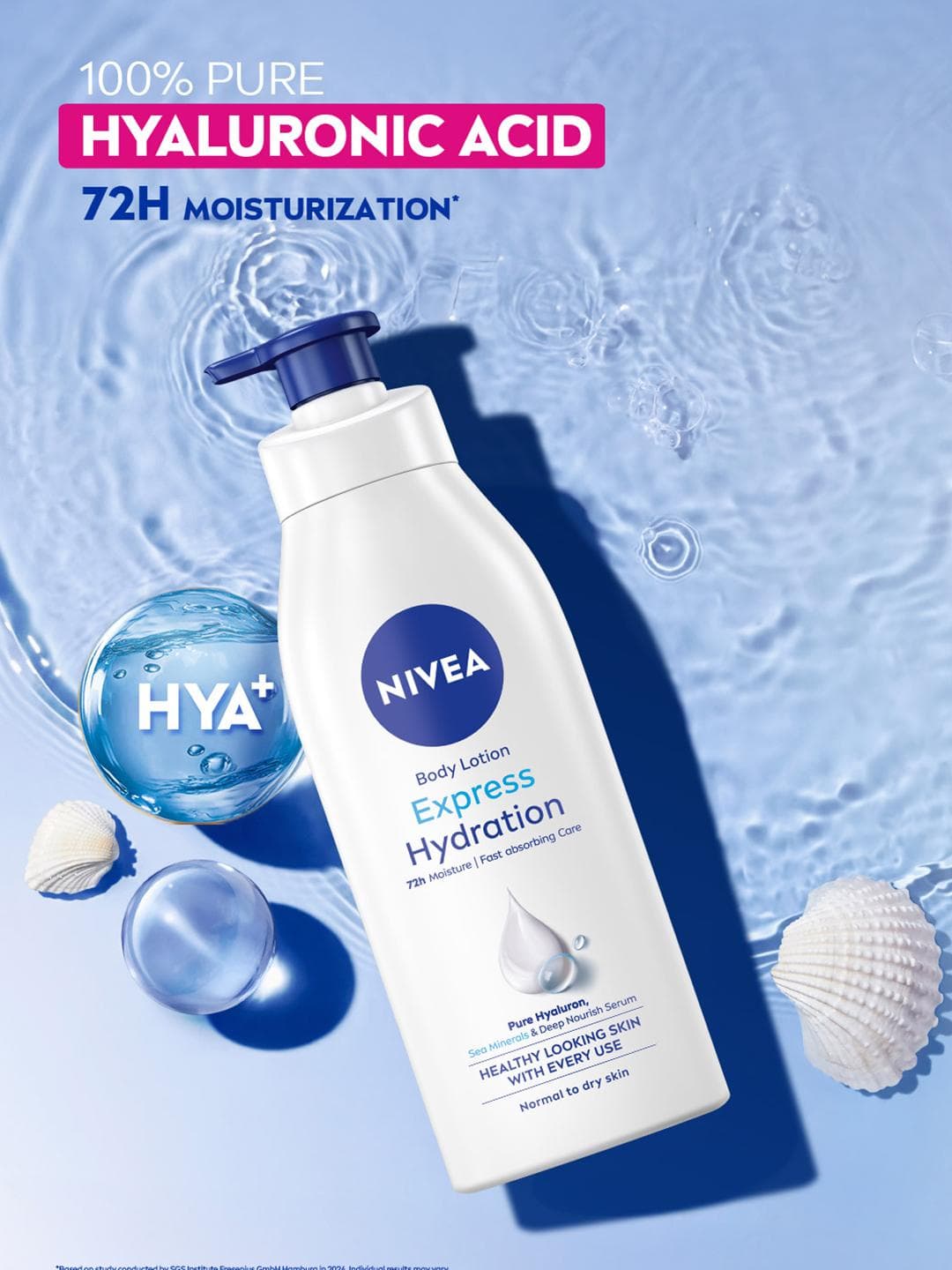 Buy Nivea Express Hydration Deep Moisture Serum 400 Ml - - Personal Care for Unisex