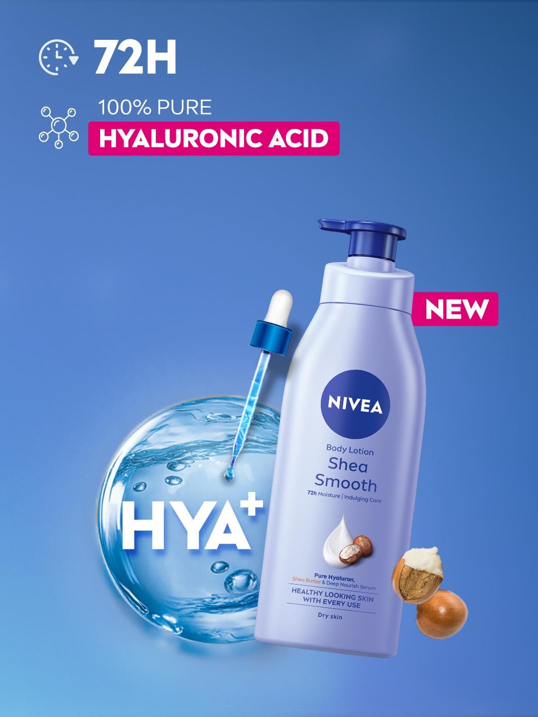 Buy Nivea Smooth Milk Body Lotion For Dry Skin 400 Ml - - Personal Care for Unisex