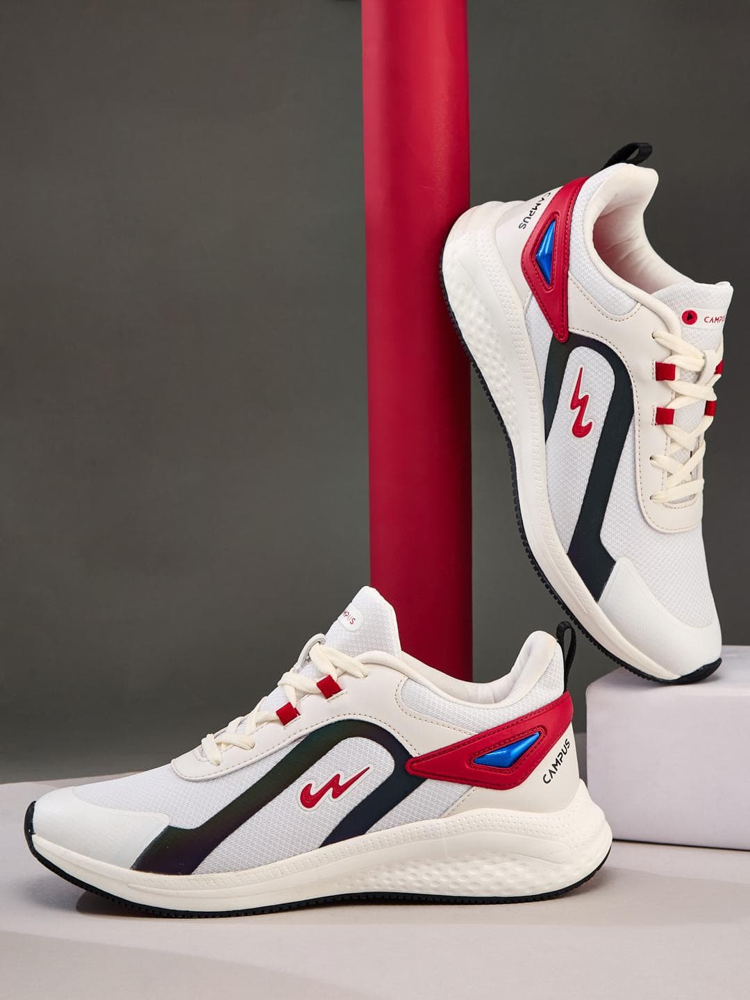 Buy Campus OMAX Men Lace Up Running Shoes - - Footwear for Men