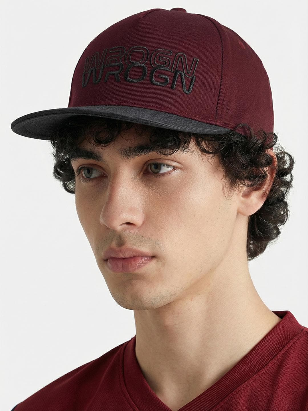 WROGN Unisex Colourblocked Cotton Baseball Cap