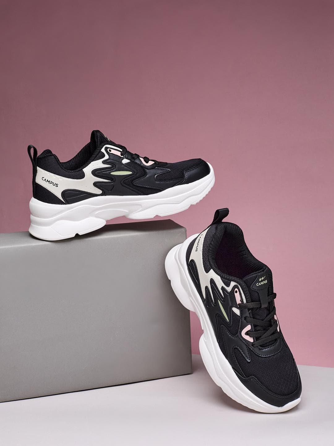Campus TWIRL Women Lace-Up Sneaker