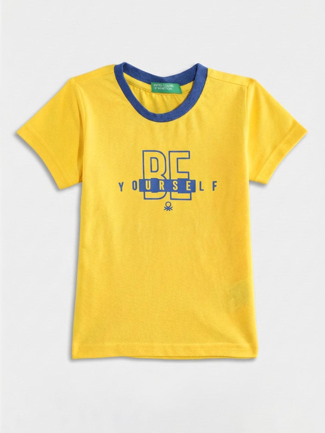 United Colors of Benetton Boys Typography Printed Regular Fit T-Shirt