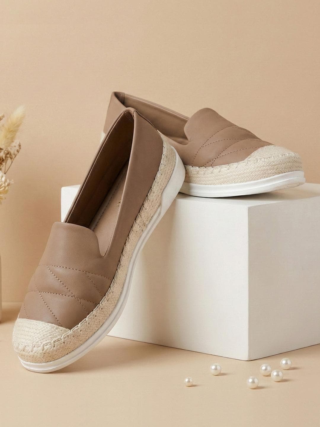 TRASE Women Beige Espadrilles