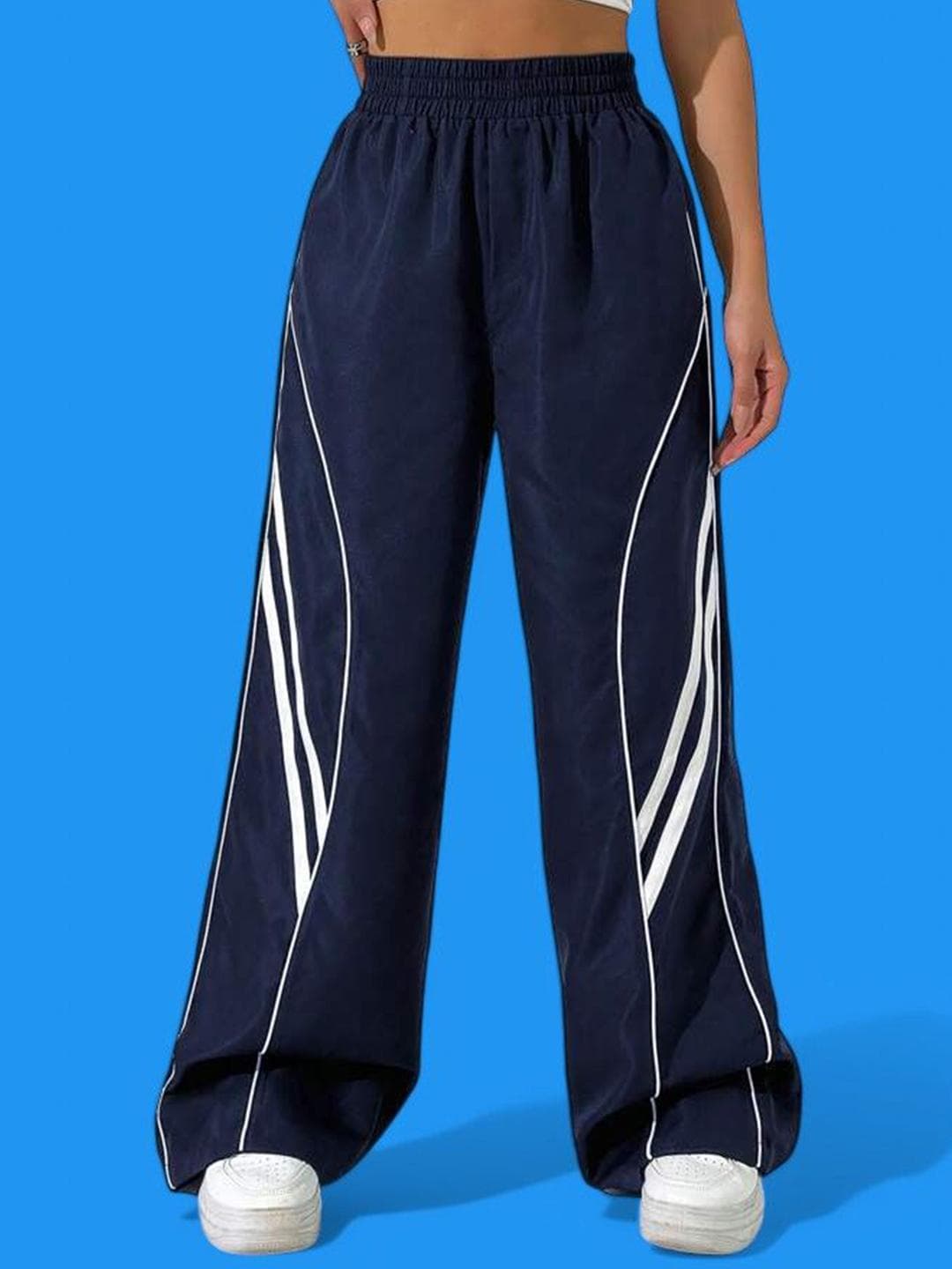TABADTOD Women Relaxed Loose Fit Easy Wash Joggers Trousers