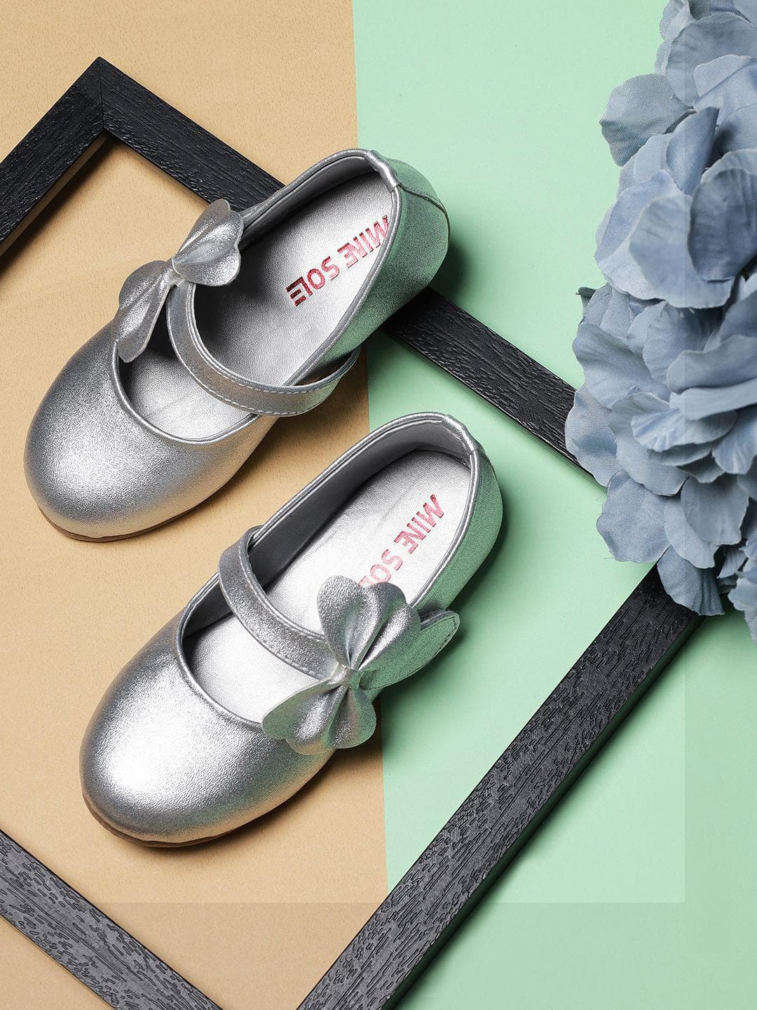 Minesole Girls PU Flatforms