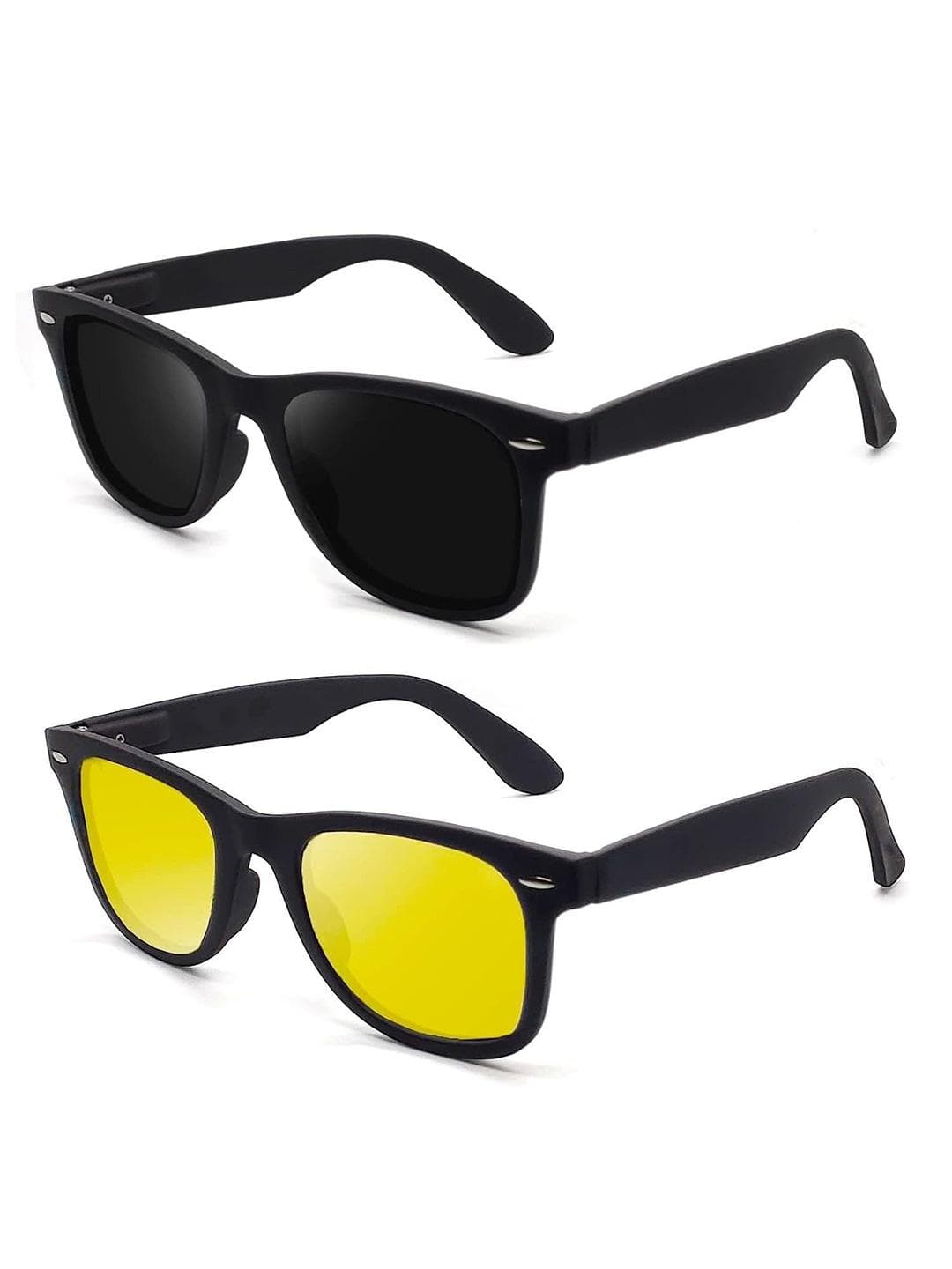 Buy The Roadster Lifestyle Co Set Of 2 Wayfarer Sunglasses - - Accessories for Unisex