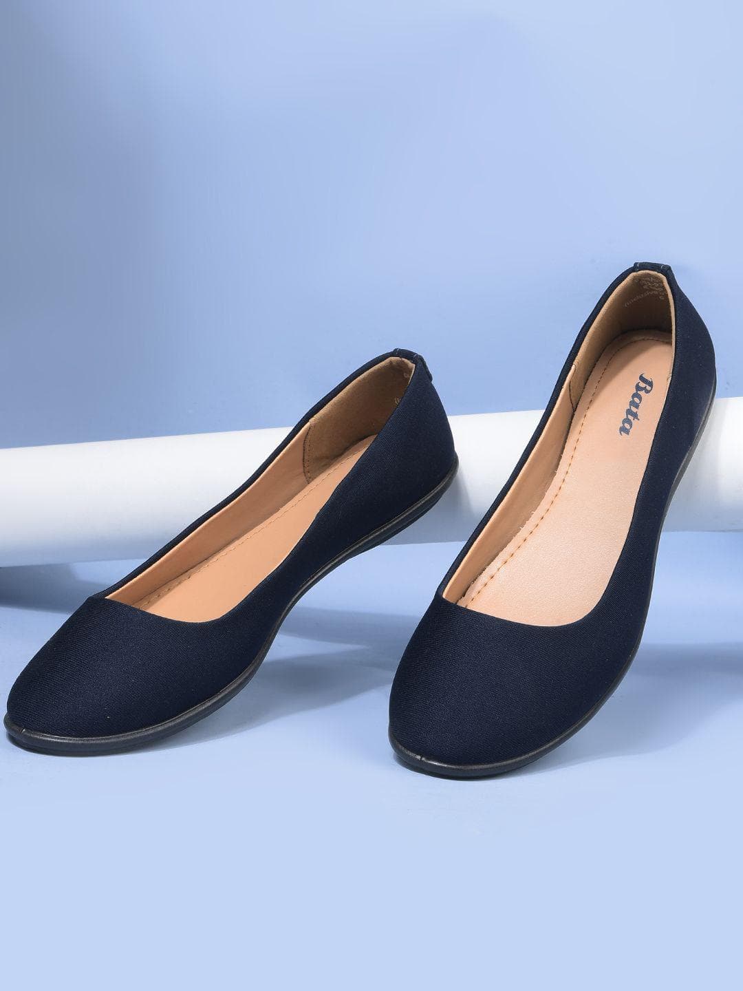 Bata Round Toe Ballerinas Flats