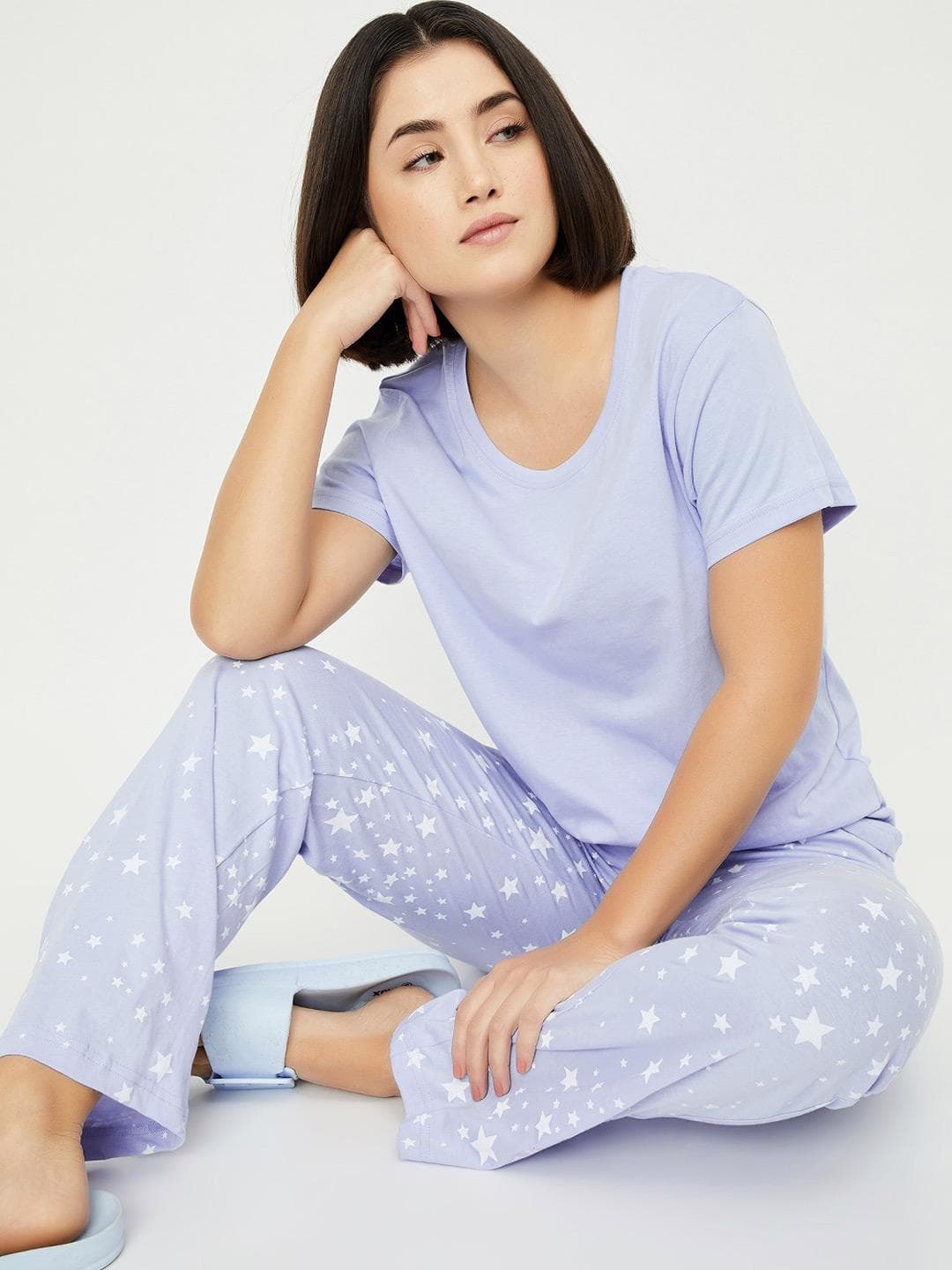 max Women Printed Night suit