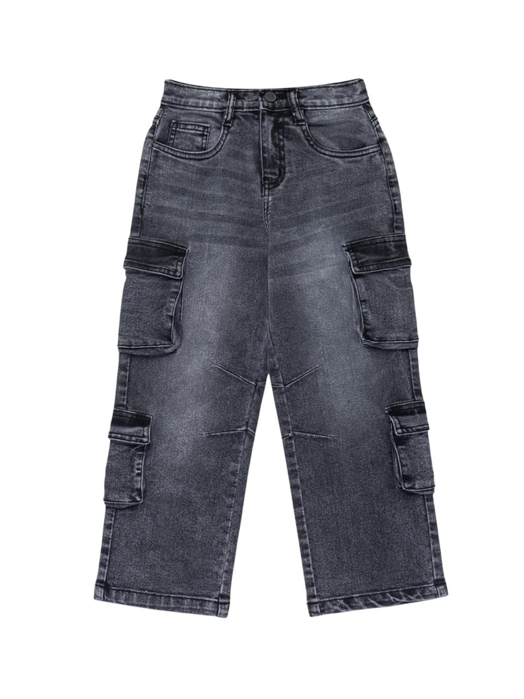 Killer Boys Jogger Low-Rise Mildly Distressed Heavy Fade Stretchable Jeans