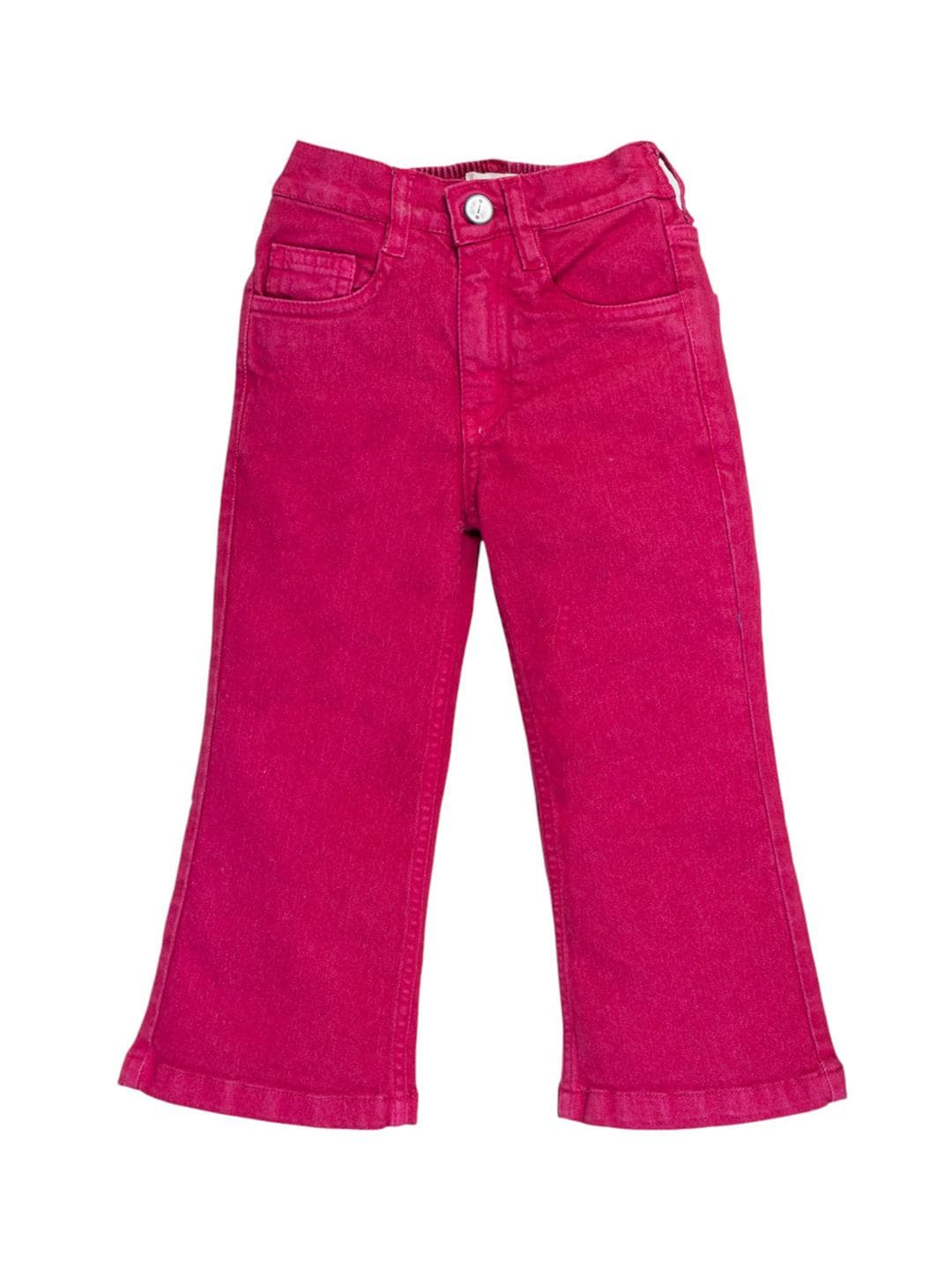 Killer Girls Flared Low-Rise Low Distress Stretchable Jeans