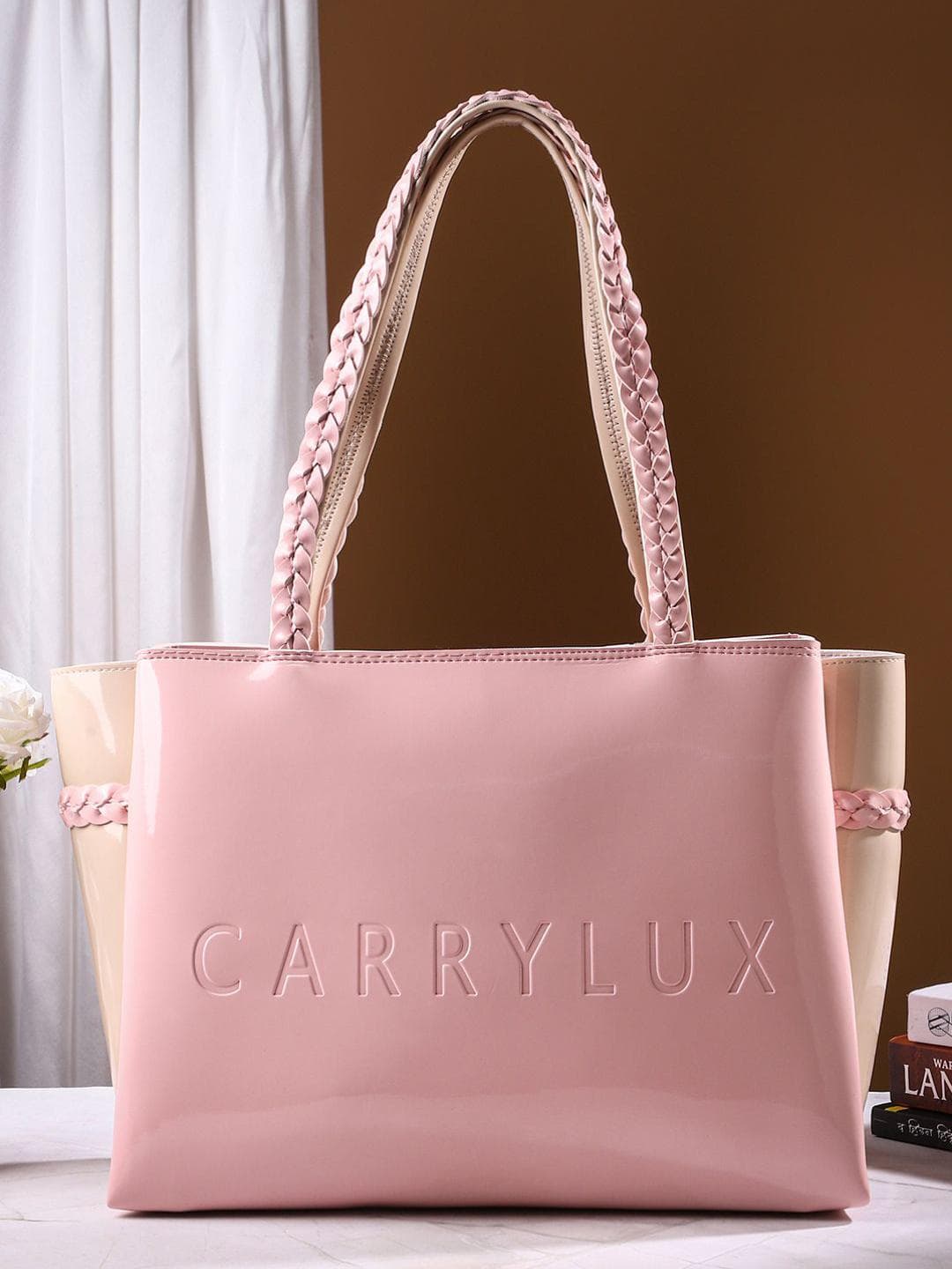 Buy CarryLux Women Solid Swagger Tote Bag - - Accessories for Women