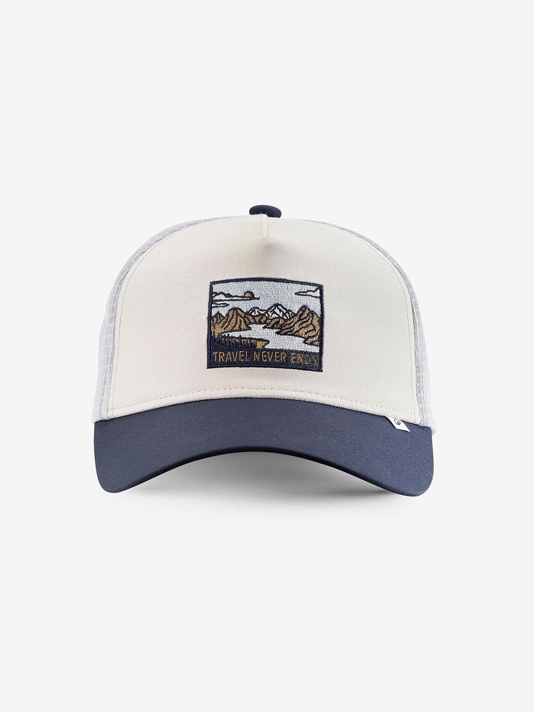 Buy Decathlon Forclaz Adults Beige Trucker 500 User Comfort Hiking Caps - - Accessories for Unisex