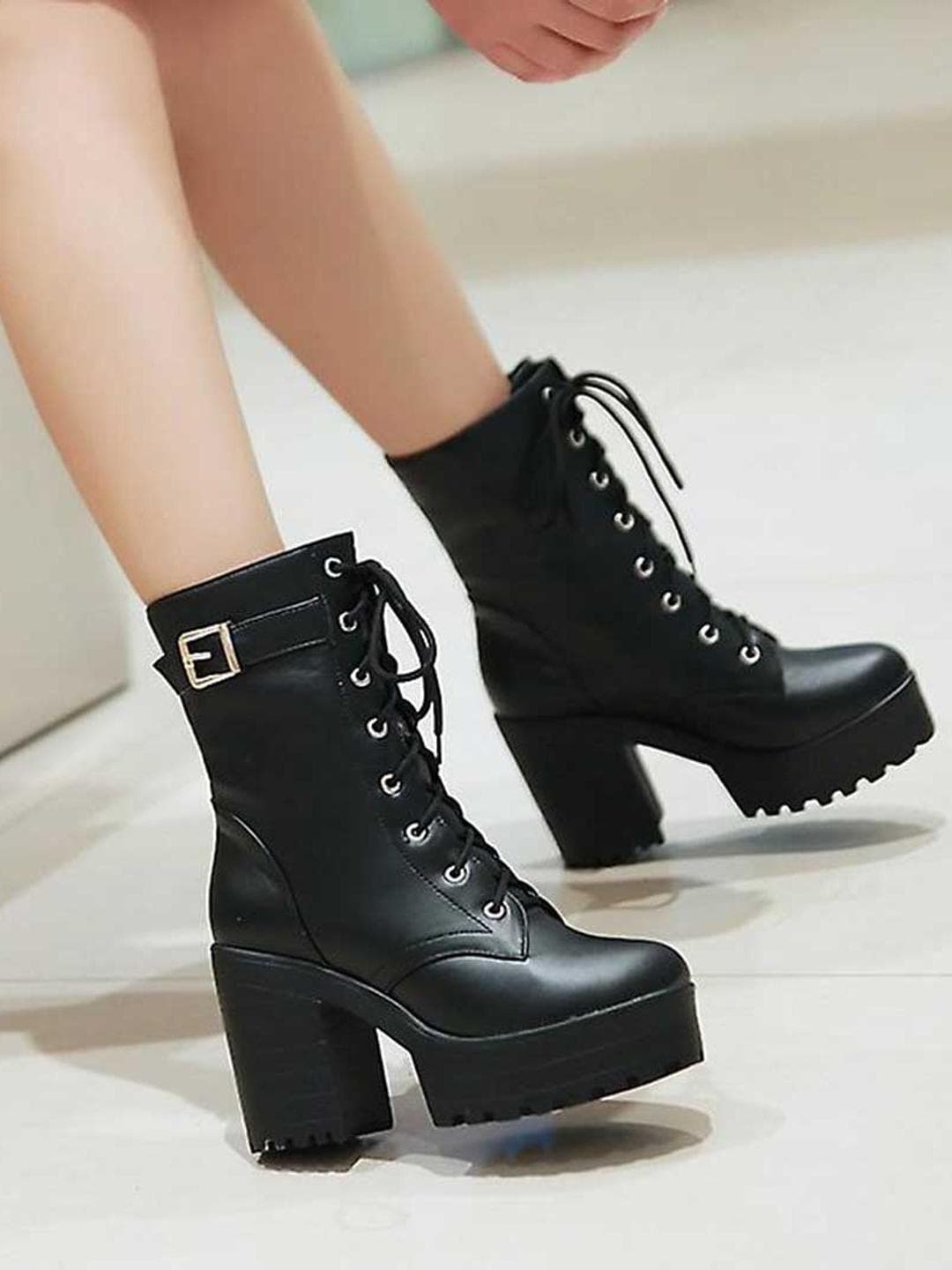 Killer Women Round Toe Regular Boots