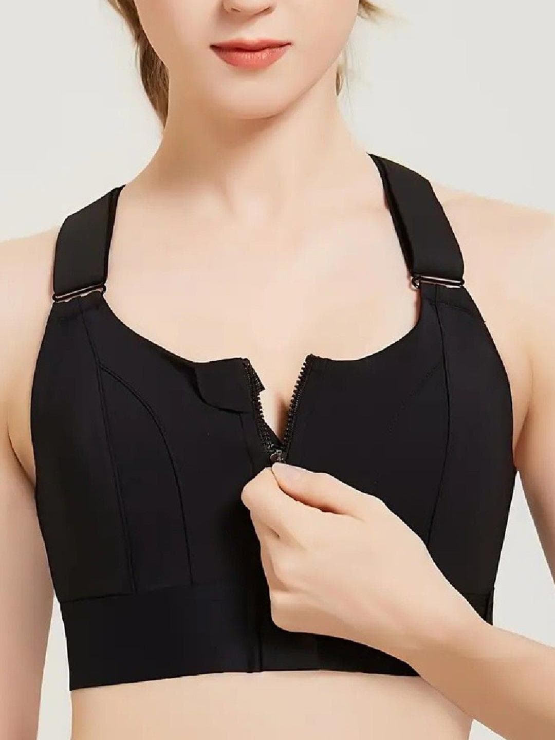 Buy Poftik Women Women High Impact Adjustable Straps Padded Rapid Dry Workout Sports Bra - - Apparel for Women