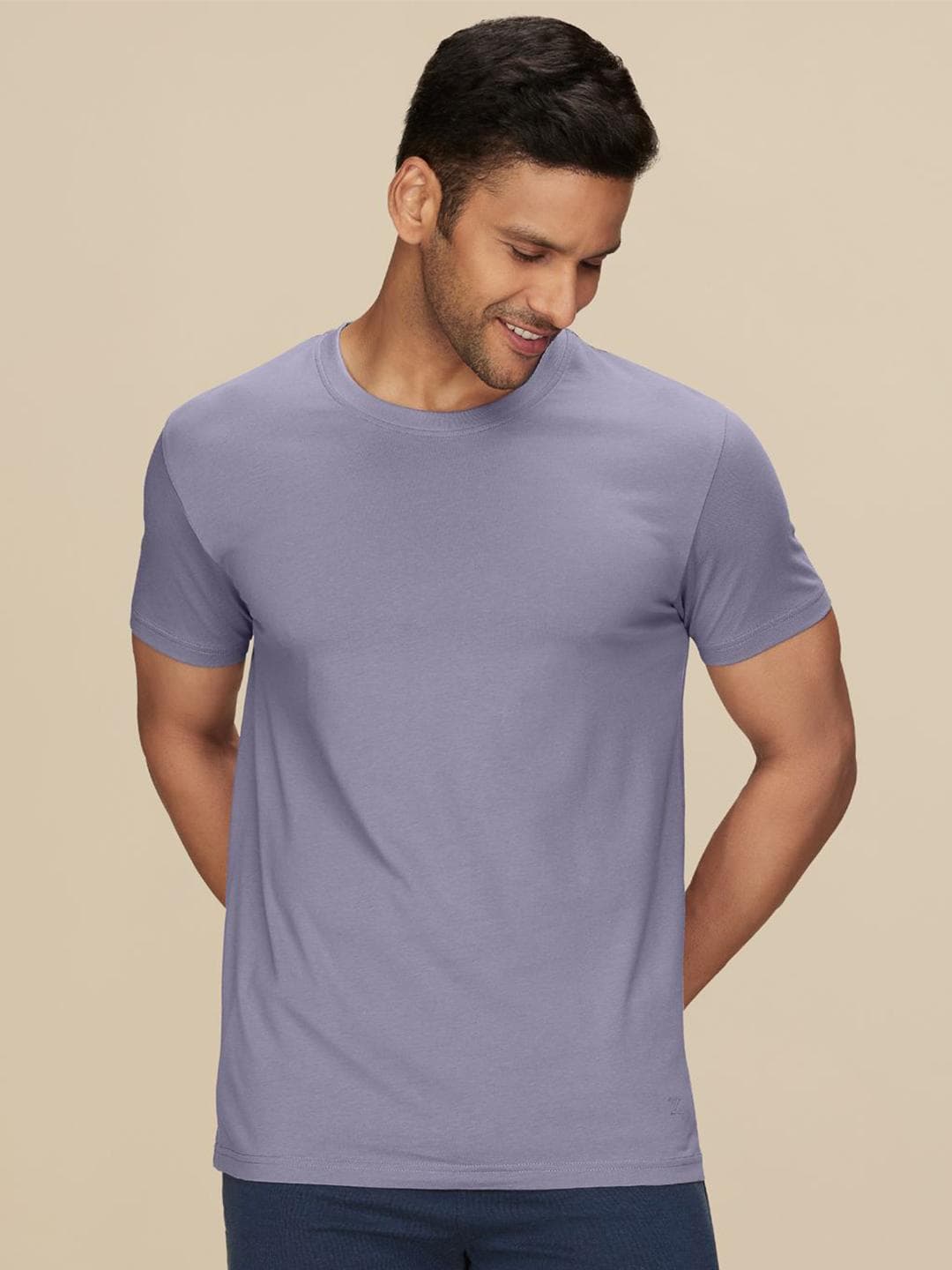 Buy XYXX Pace Ultra Breezy, Super Combed Cotton Solid Crew Neck T Shirt - - Apparel for Men