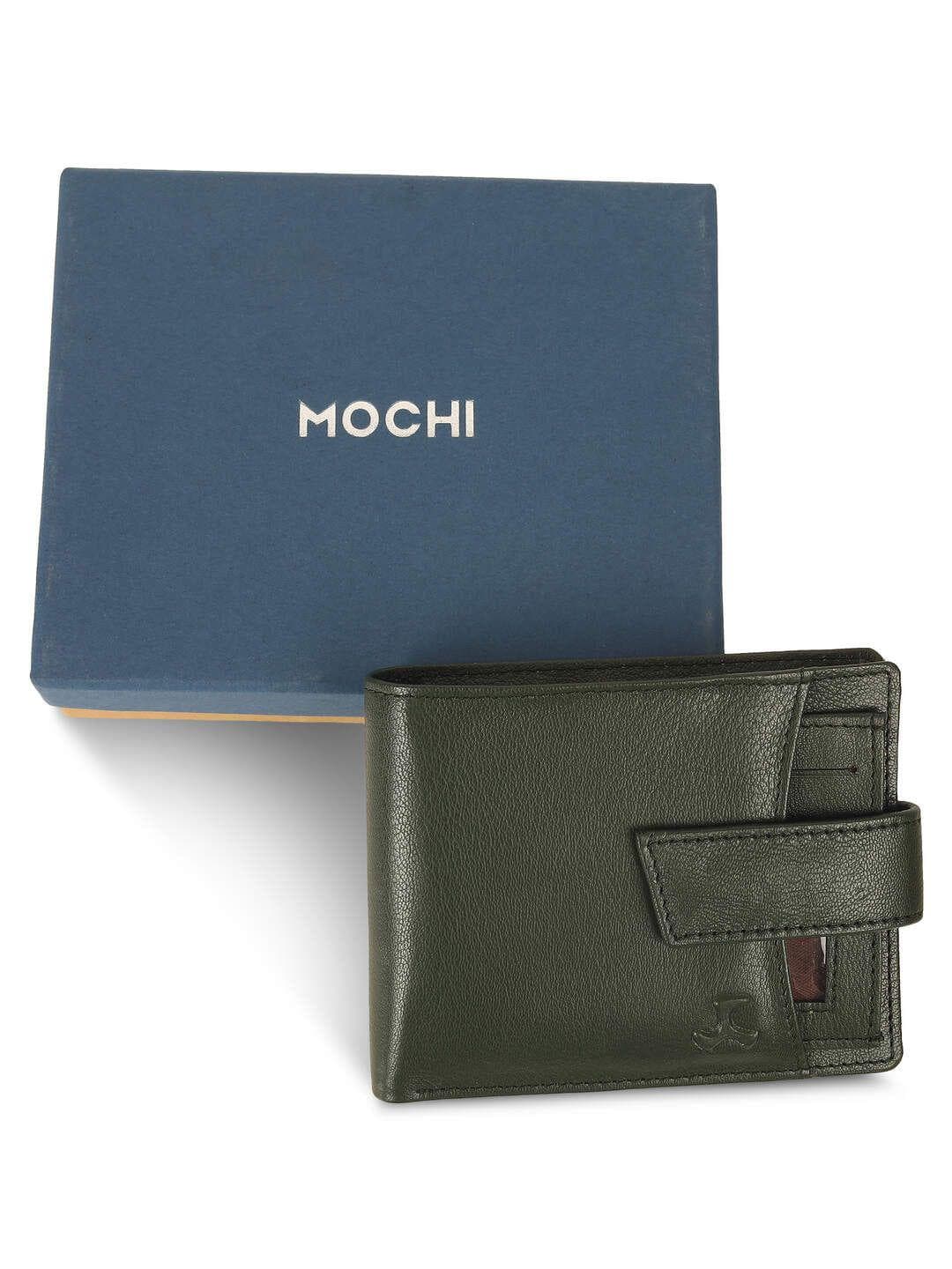 Buy Mochi Men Leather Two Fold Wallet - - Accessories for Men