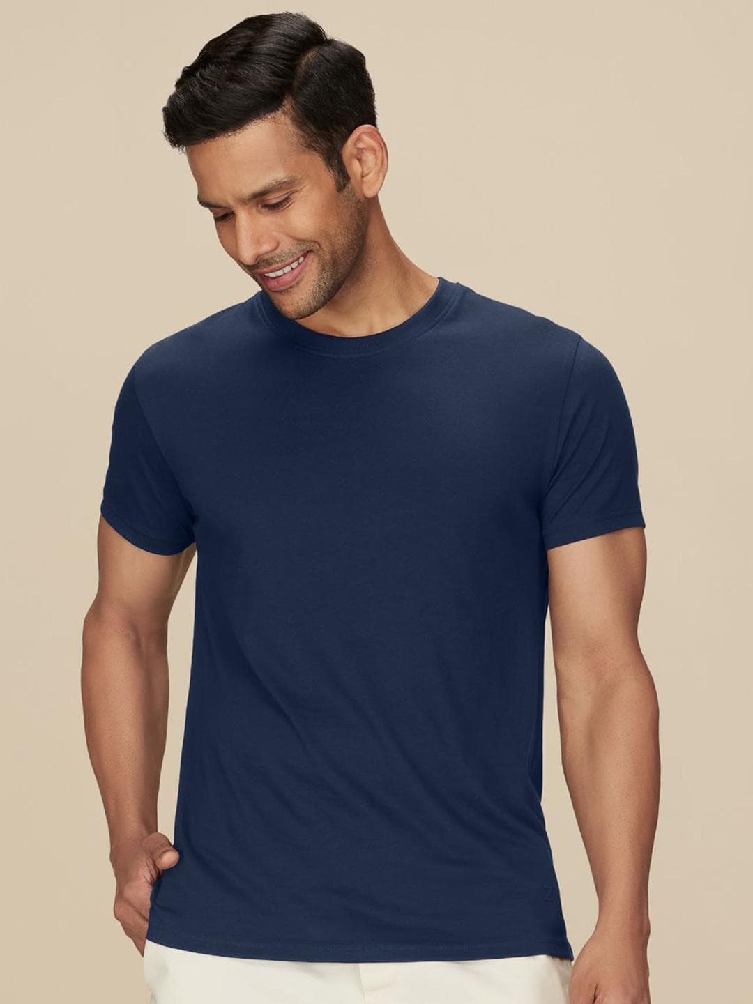 Buy XYXX Pace Ultra Breezy, Super Combed Cotton Solid Crew Neck T Shirt - - Apparel for Men