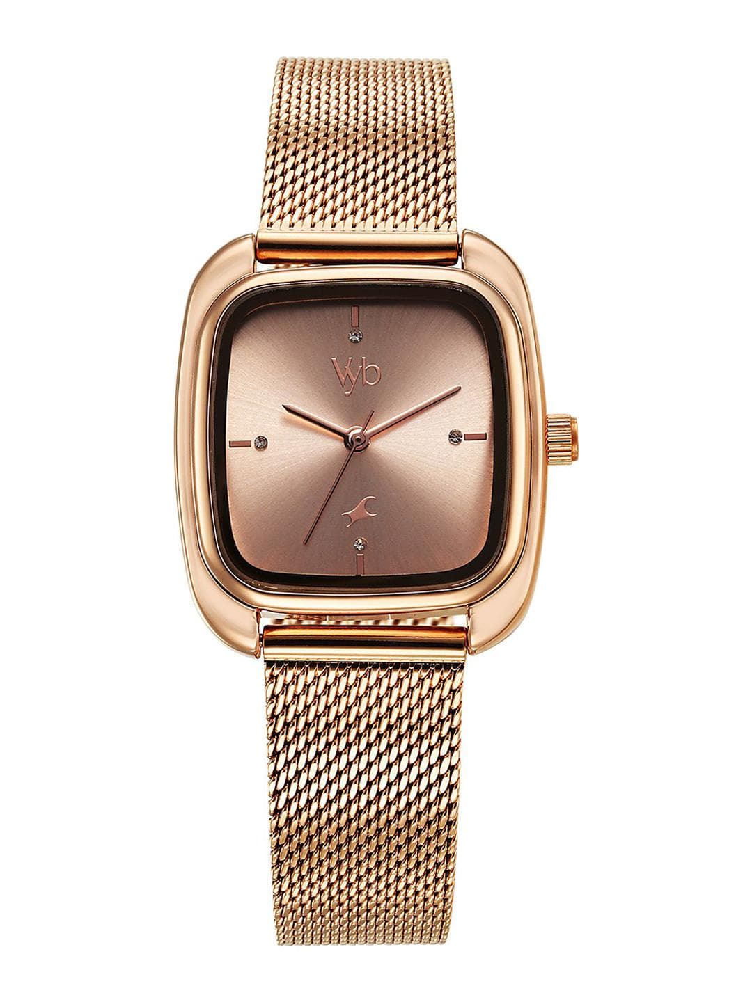 Fastrack Women Dial & Bracelet Style Straps Analogue Watch FV60059WM01