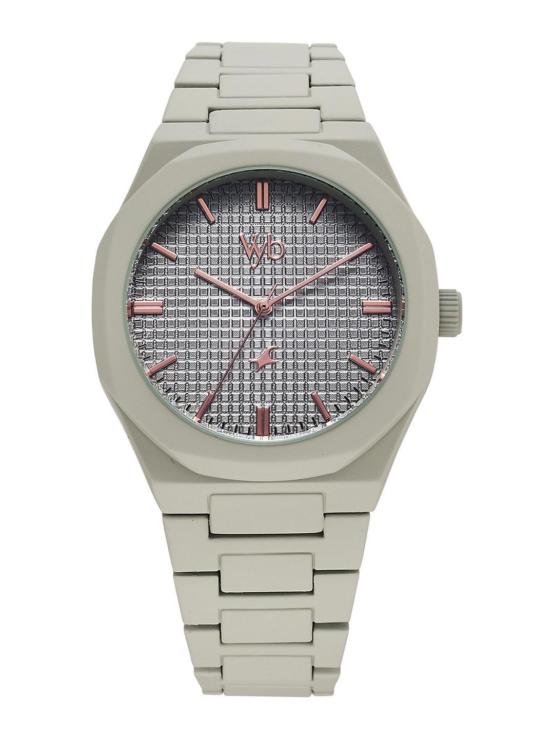 Buy Fastrack Men Textured Dial & Bracelet Style Straps Analogue Watch FV30015QM01W - - Accessories for Men
