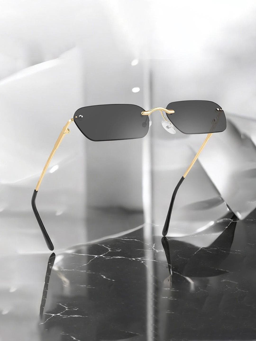 Buy The Roadster Lifestyle Co Rimless HD Sunglasses - - Accessories for Unisex