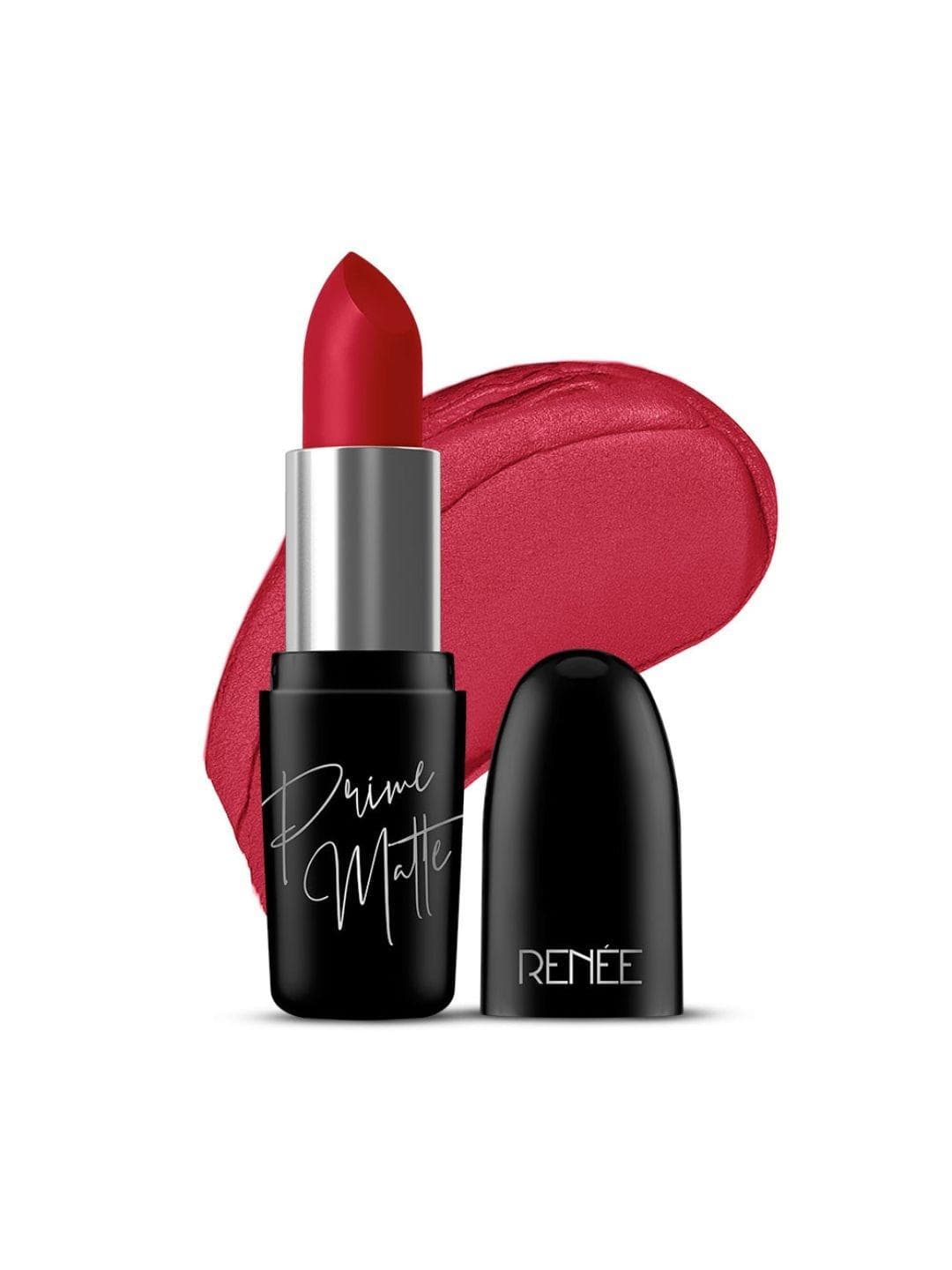 Buy Renee Prime Matte HD Lipstick With Shea Butter & Almond & Jojoba Oils 4.5g Rustic Red 02 - - Personal Care for Women