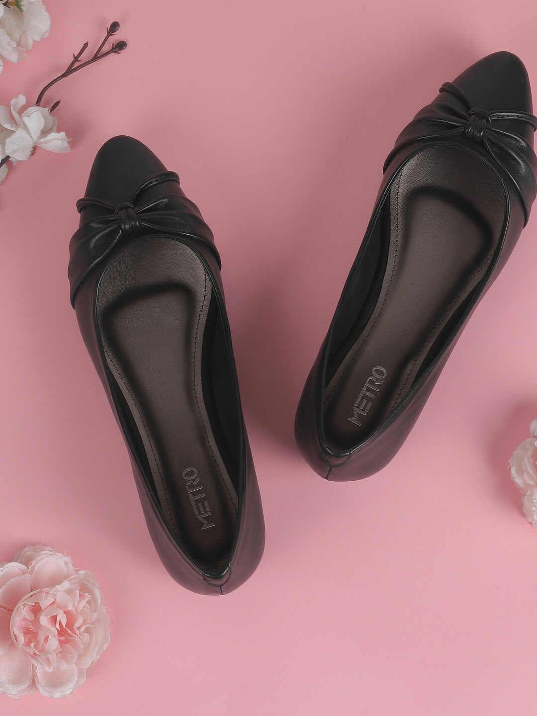 Metro Women Pointed-Toe Ballerinas