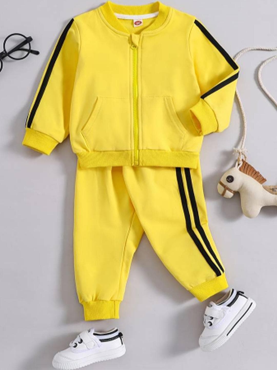 YK Kids-Unisex Yellow Clothing Set