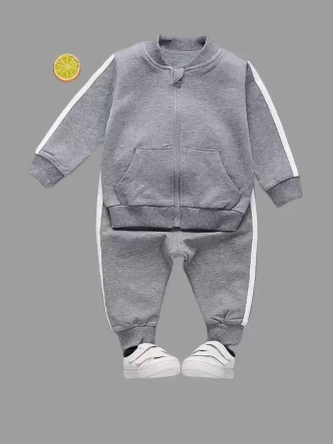 YK Kids-Unisex Grey Clothing Set