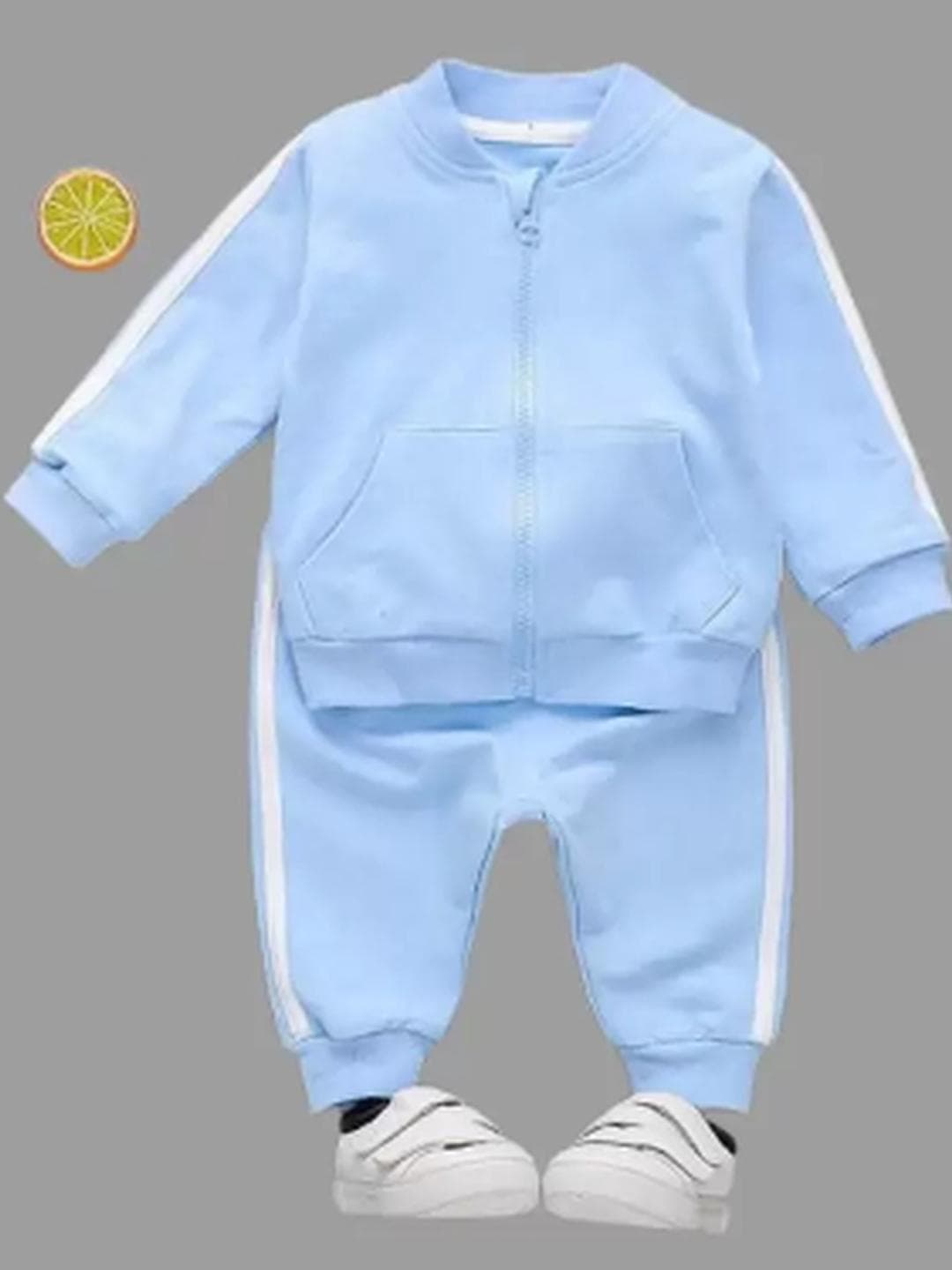 YK Kids-Unisex Blue Clothing Set