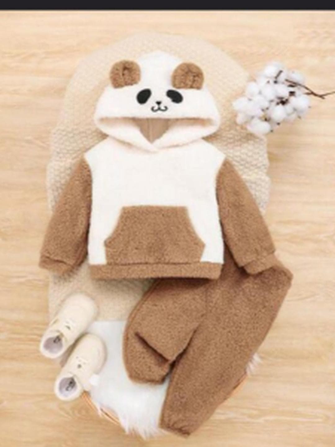 YK Kids Brown Clothing Set