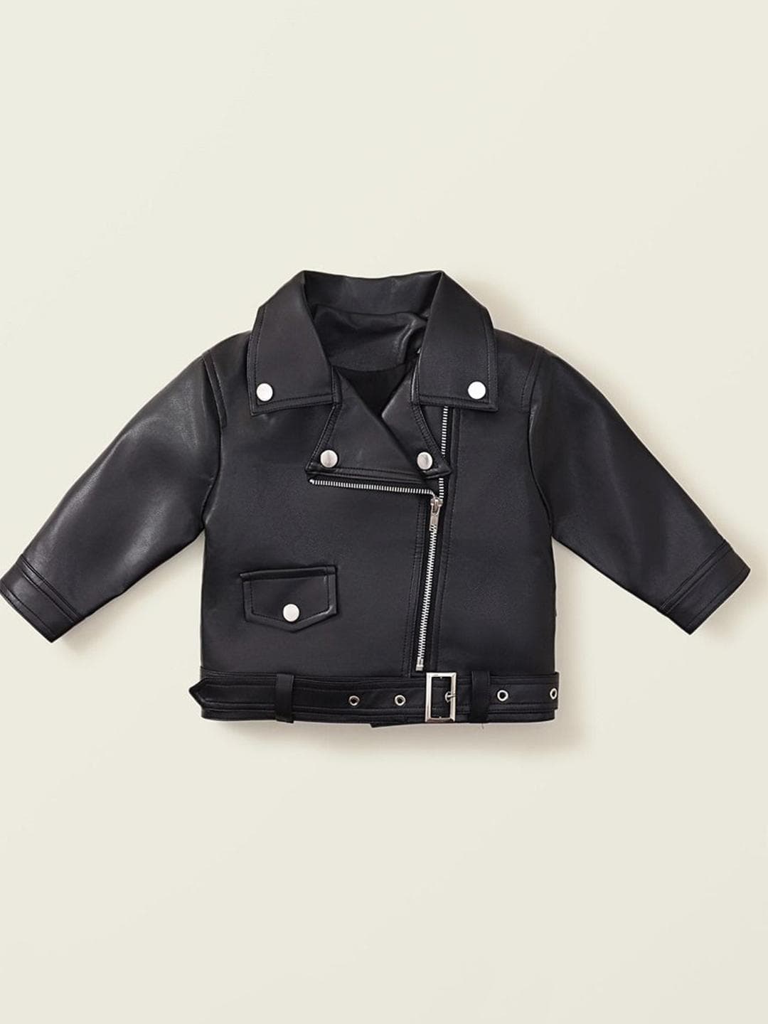 YK Girls Lapel Collar Tailored Jacket
