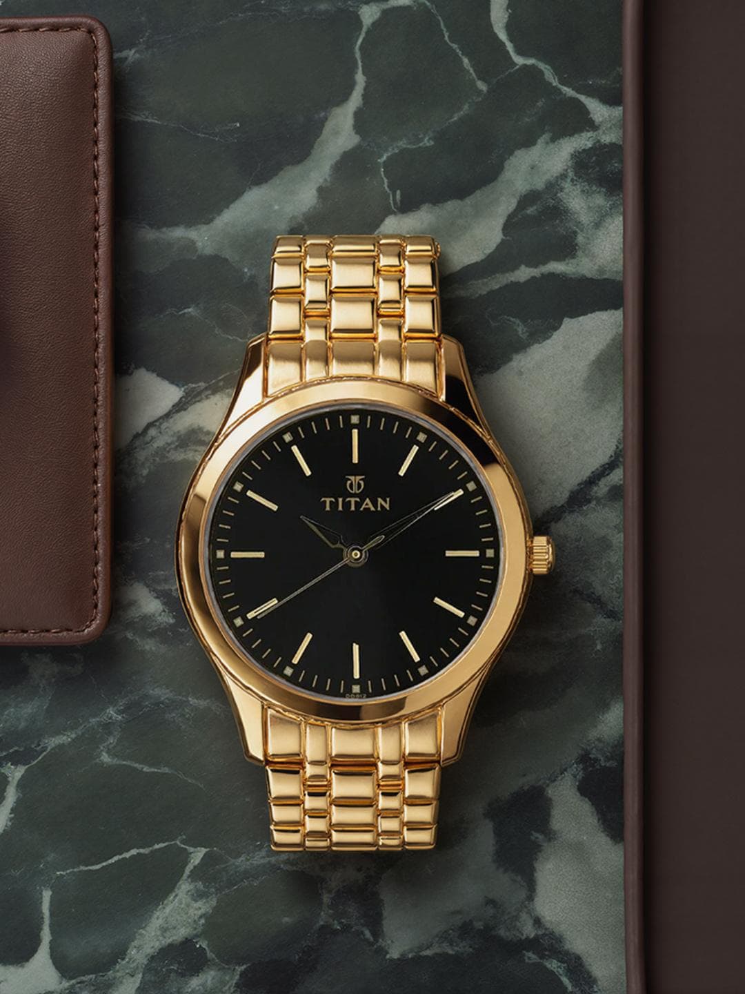 Buy Titan Men Black Dial Watch 1648YM03 - - Accessories for Men