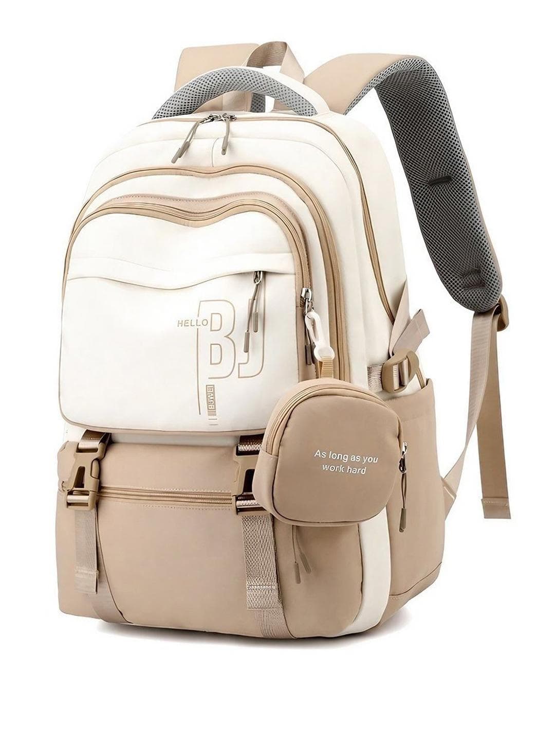 Sasimo Unisex Backpack with Compression Straps