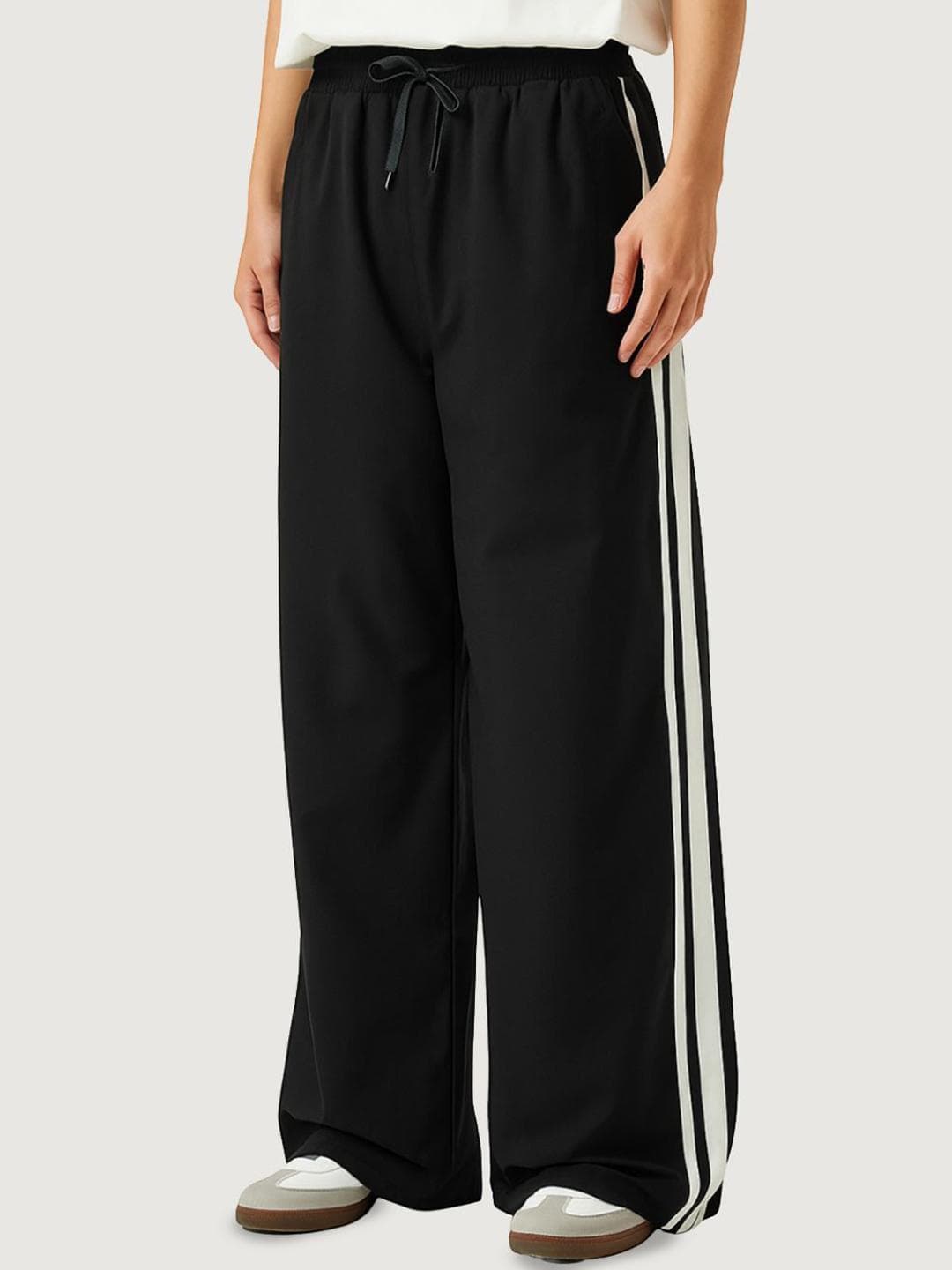 EVERDION Men Relaxed-Fit Mid-Rise Track Pant