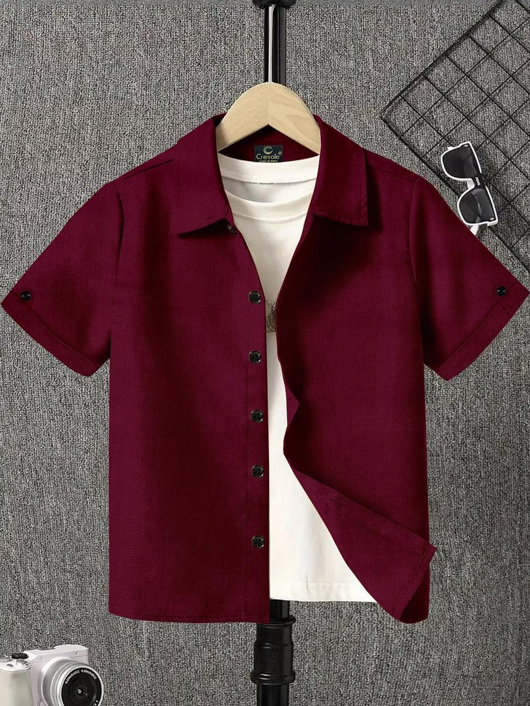 CRESALE Boys Comfort Casual Shirt