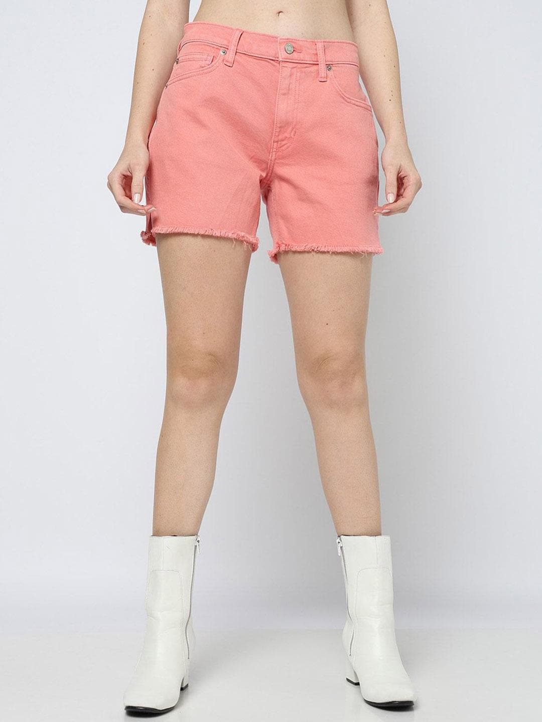 GAP Women Mid-Rise Denim Shorts