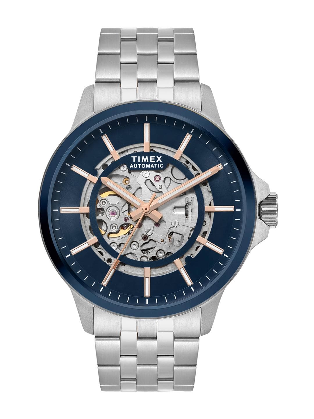 Timex Automatic Dial Men Watch - TWEG290SMU03