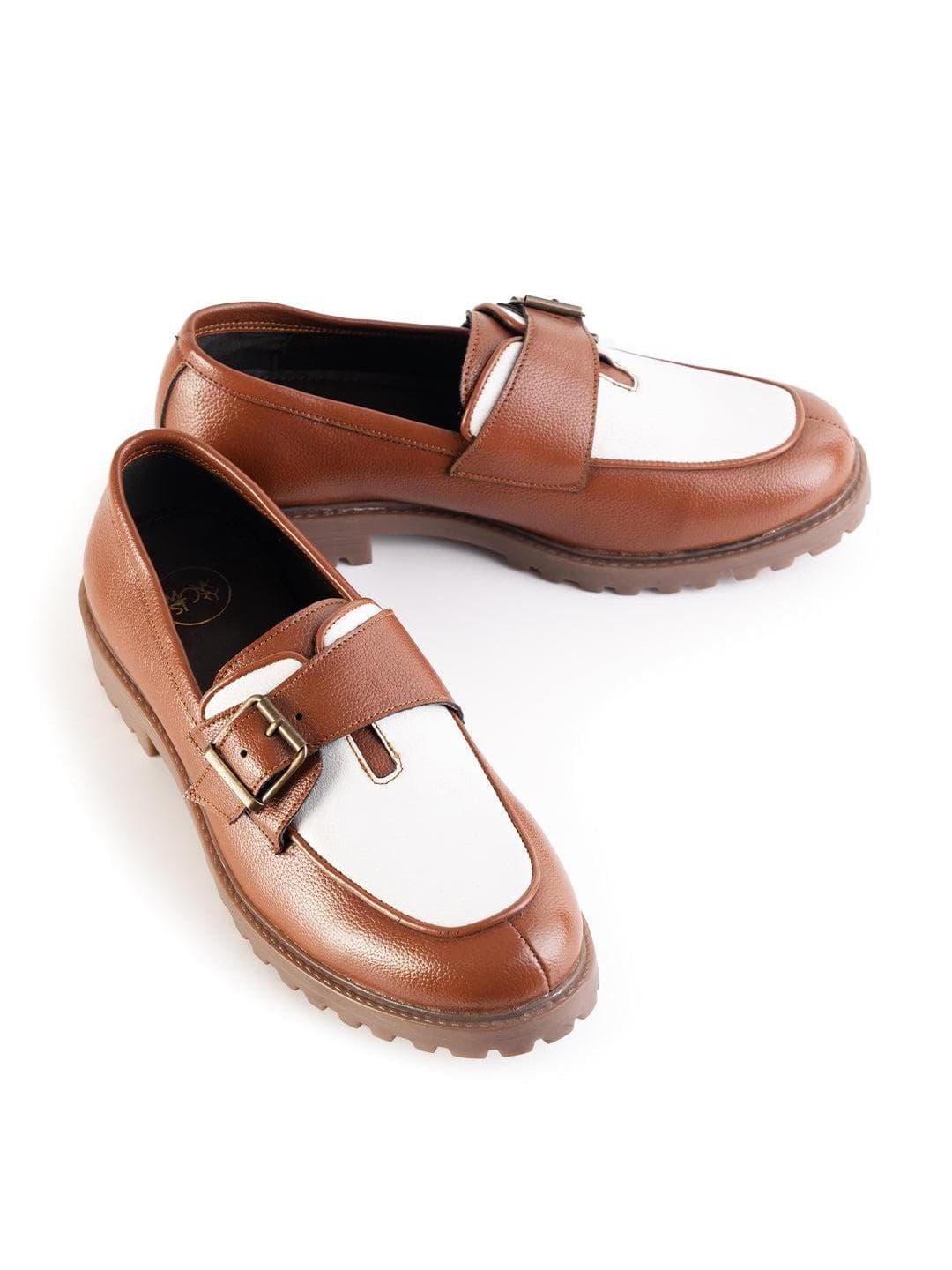 MONKSTORY Men Cosmopolitan Buckled Loafers