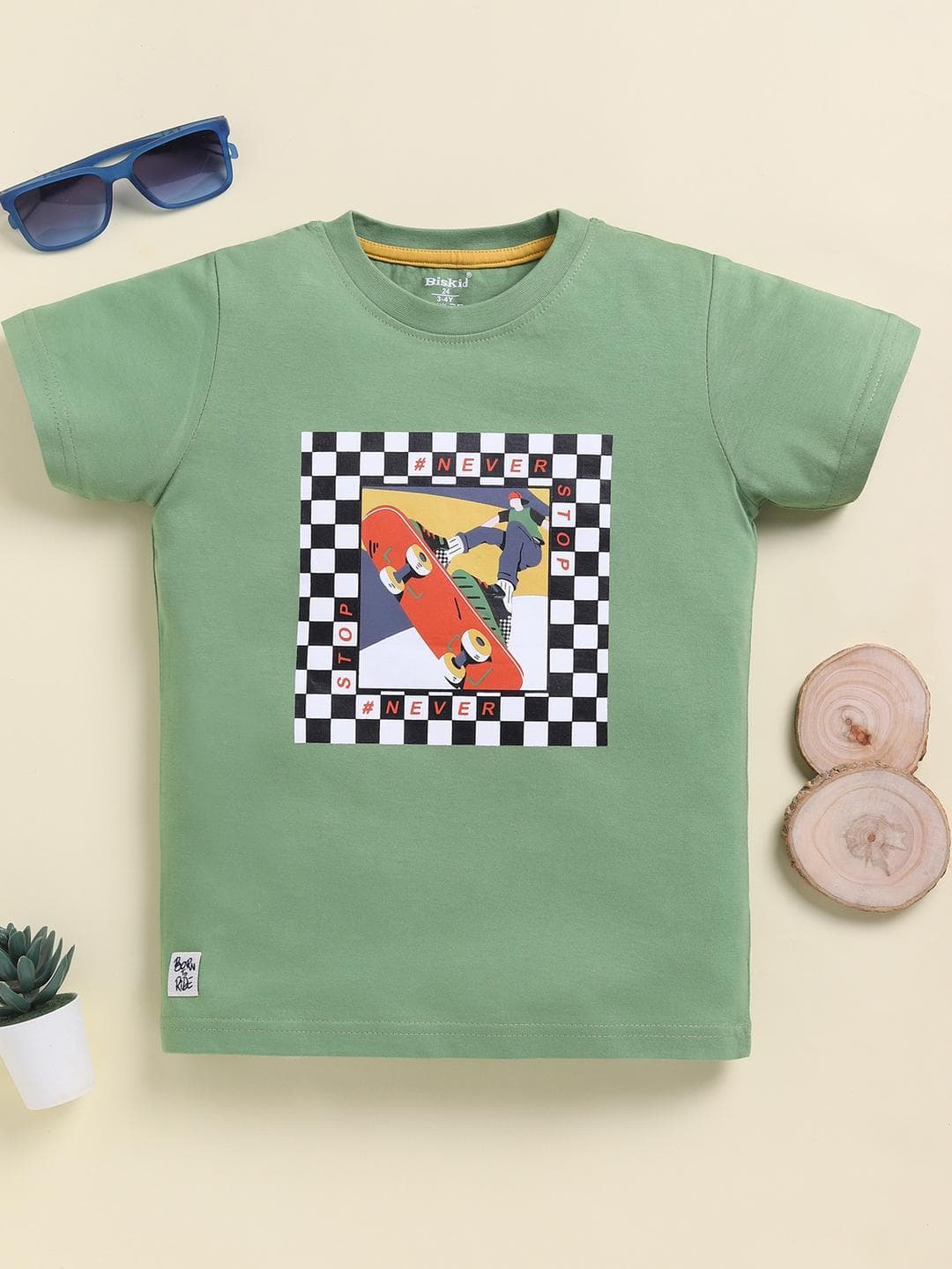 Biskid Boys Green Tshirts