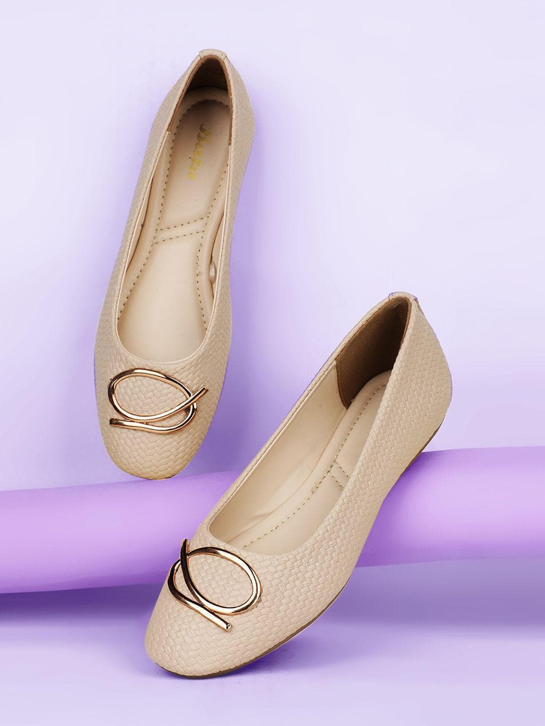 Buy Bata Round Toe Ballerinas - - Footwear for Women