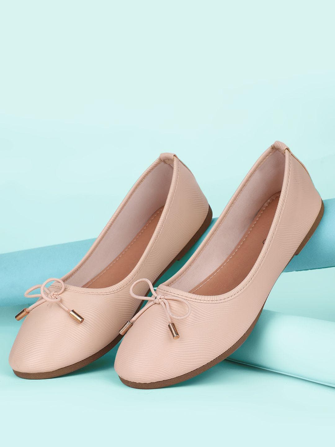 Buy Bata Round Toe Ballerinas - - Footwear for Women