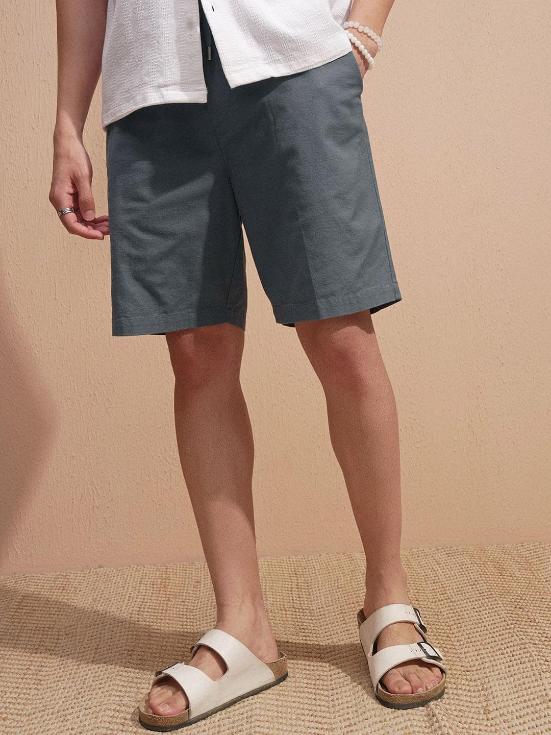 Highlander Men Loose Fit Elasticated Pull Up Shorts