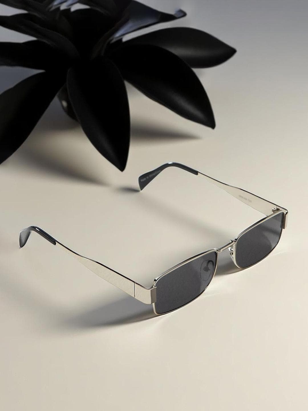 Buy The Roadster Lifestyle Co Unisex Rectangle UV Protected Sunglasses - - Accessories for Unisex