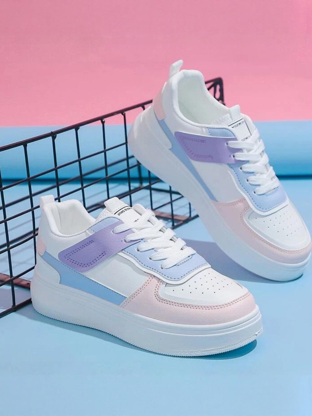 Shozie Girls Colourblocked Sneakers Casual Shoes