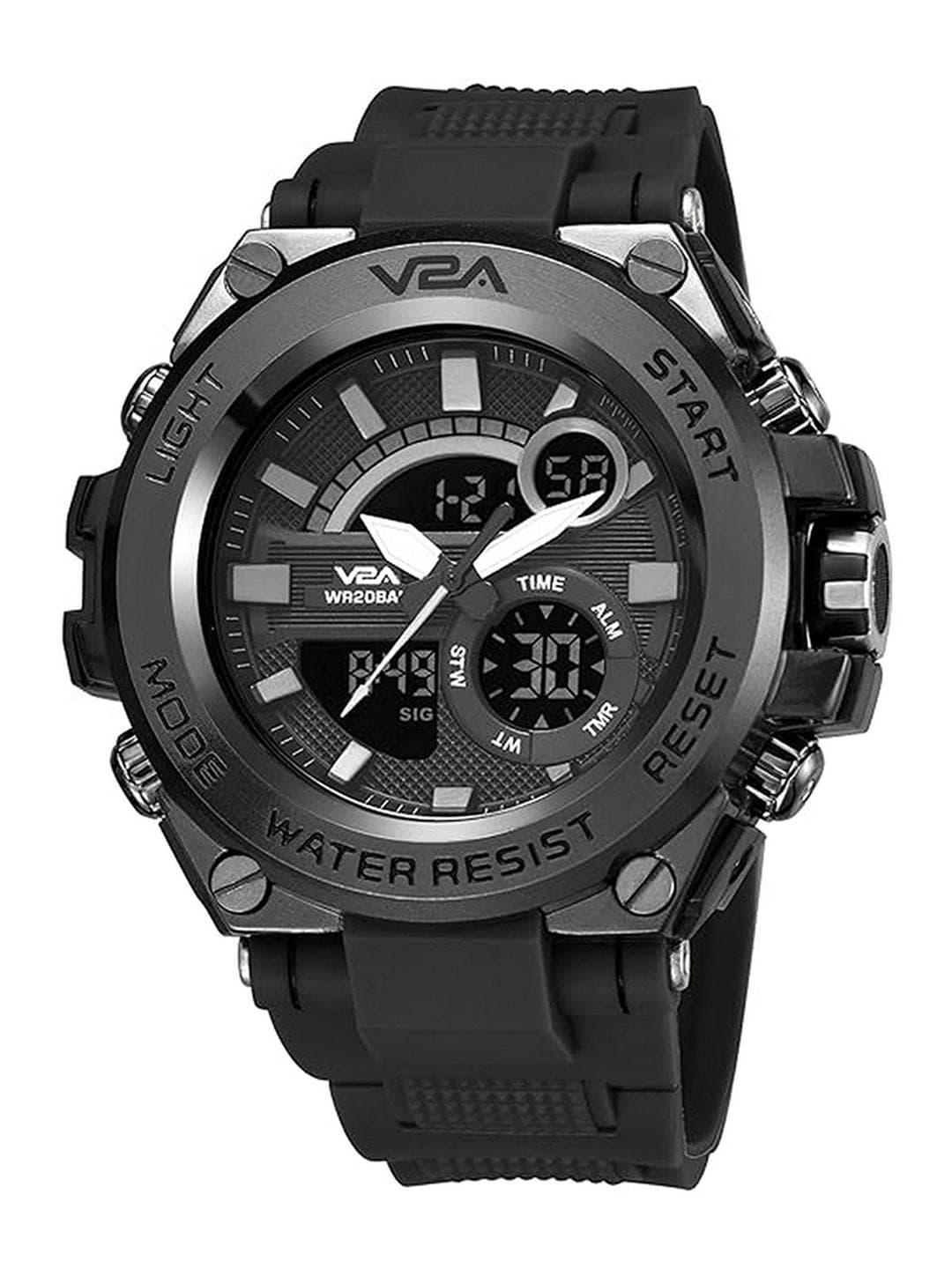 Buy V2A Men Dial & Straps Analogue And Digital Watch V2A CS 1706A Grey 02 - - Accessories for Men