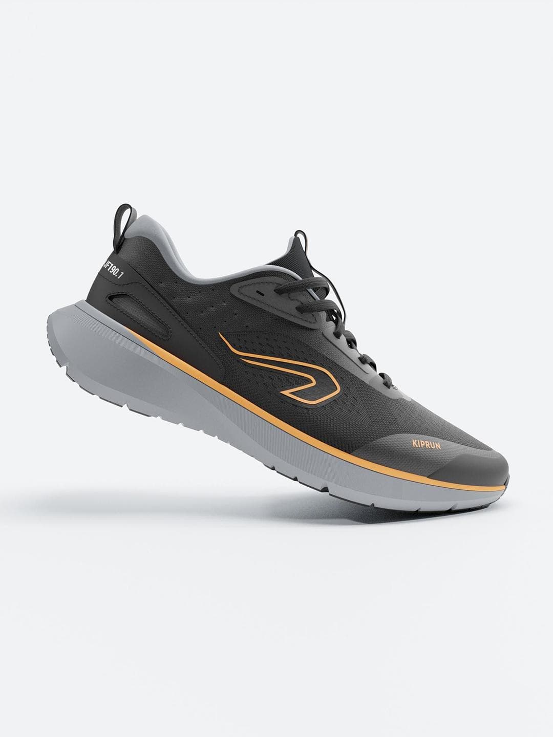Buy Decathlon Kiprun Men Black Jogflow 190.1 Superior Grip Cushioned Running Shoes - - Footwear for Men